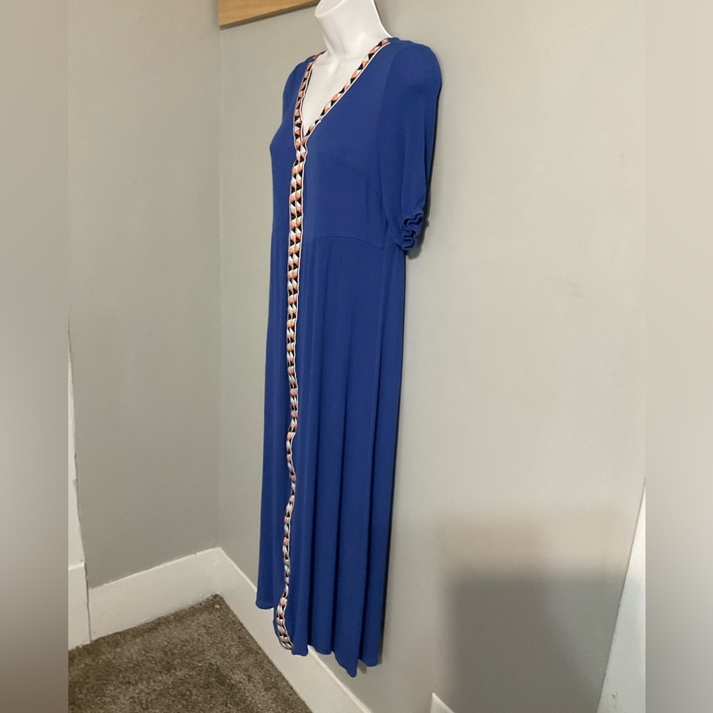 Unbranded maxi dress with embroidered trim. Size small - Picture 2 of 3